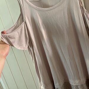 Kori Lavender Plus Size Top